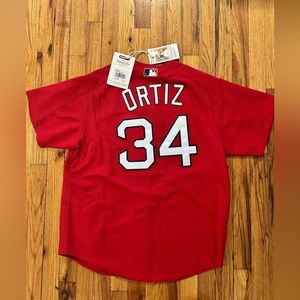 Boston Red Sox Mitchell & Ness David Ortiz Mens L Jersey Cooperstown Collection